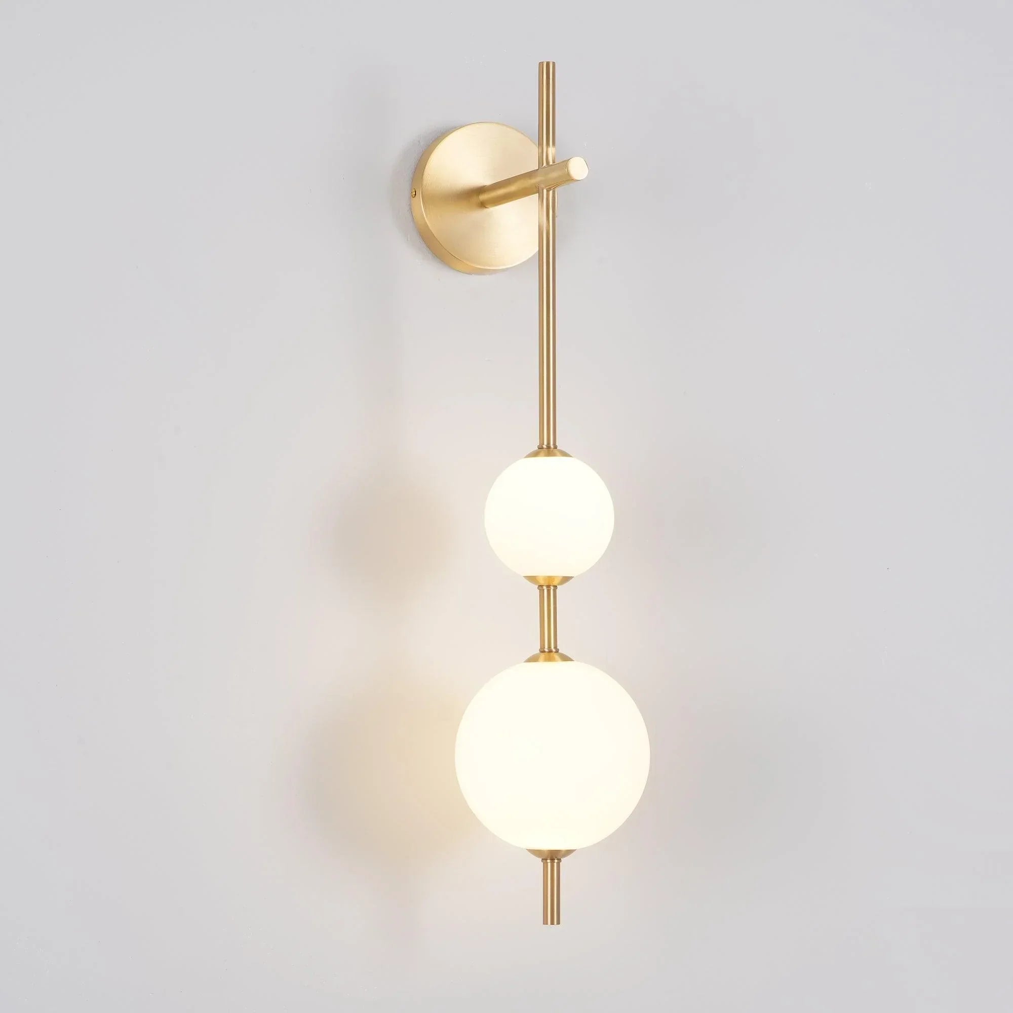 Freyza - Vertical Globe Wall Lamp