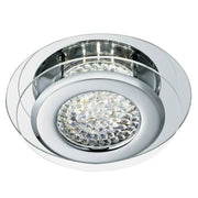 Freyza - Brianna Polished Chrome LED Flush Ceiling Light