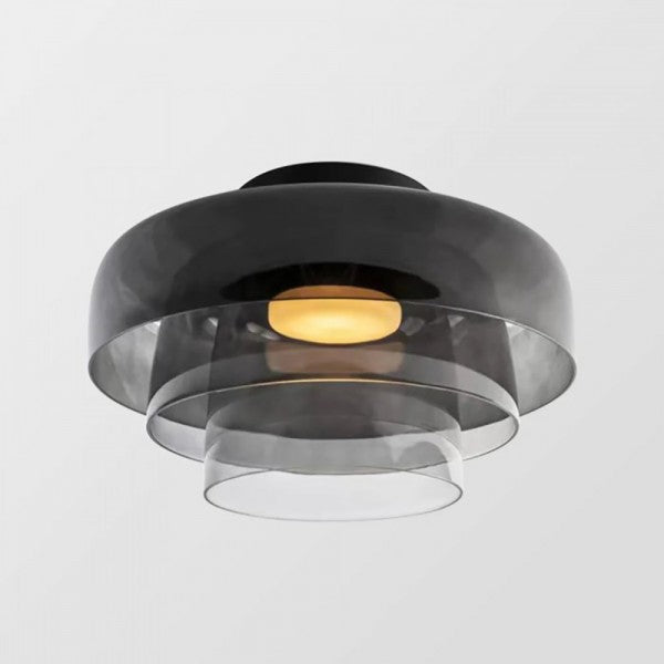 Freyza - Nordic Morandi Glass Bowl Shaped Ceiling Lamp S183