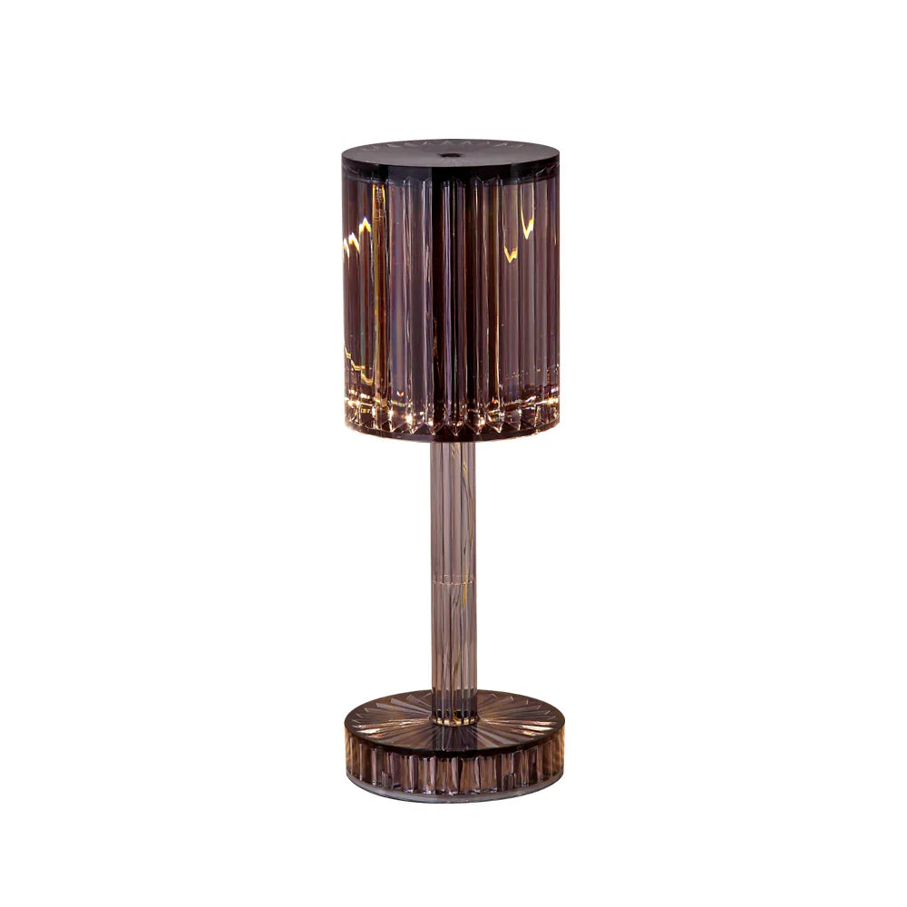Luminara | Elegant Crystal-Inspired LED Table Lamp for Bedside or Desk 7