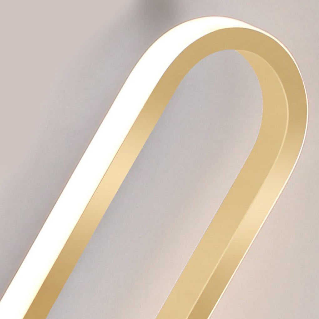 Freyza - Modern 330° Rotatable LED Nordic Wall Lamp – Adjustable Rounded Rectangular Sconce (Gold/Black/White)