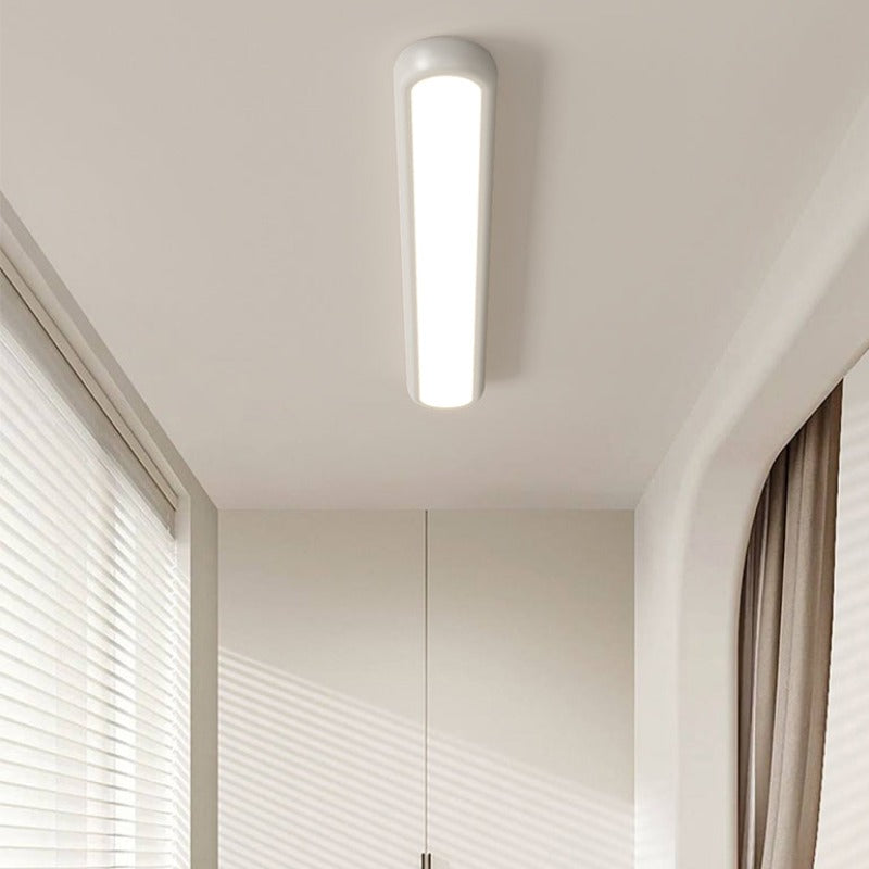Freyza | Plafonnier noir et blanc – Moderne pour chambre, couloir et cuisine