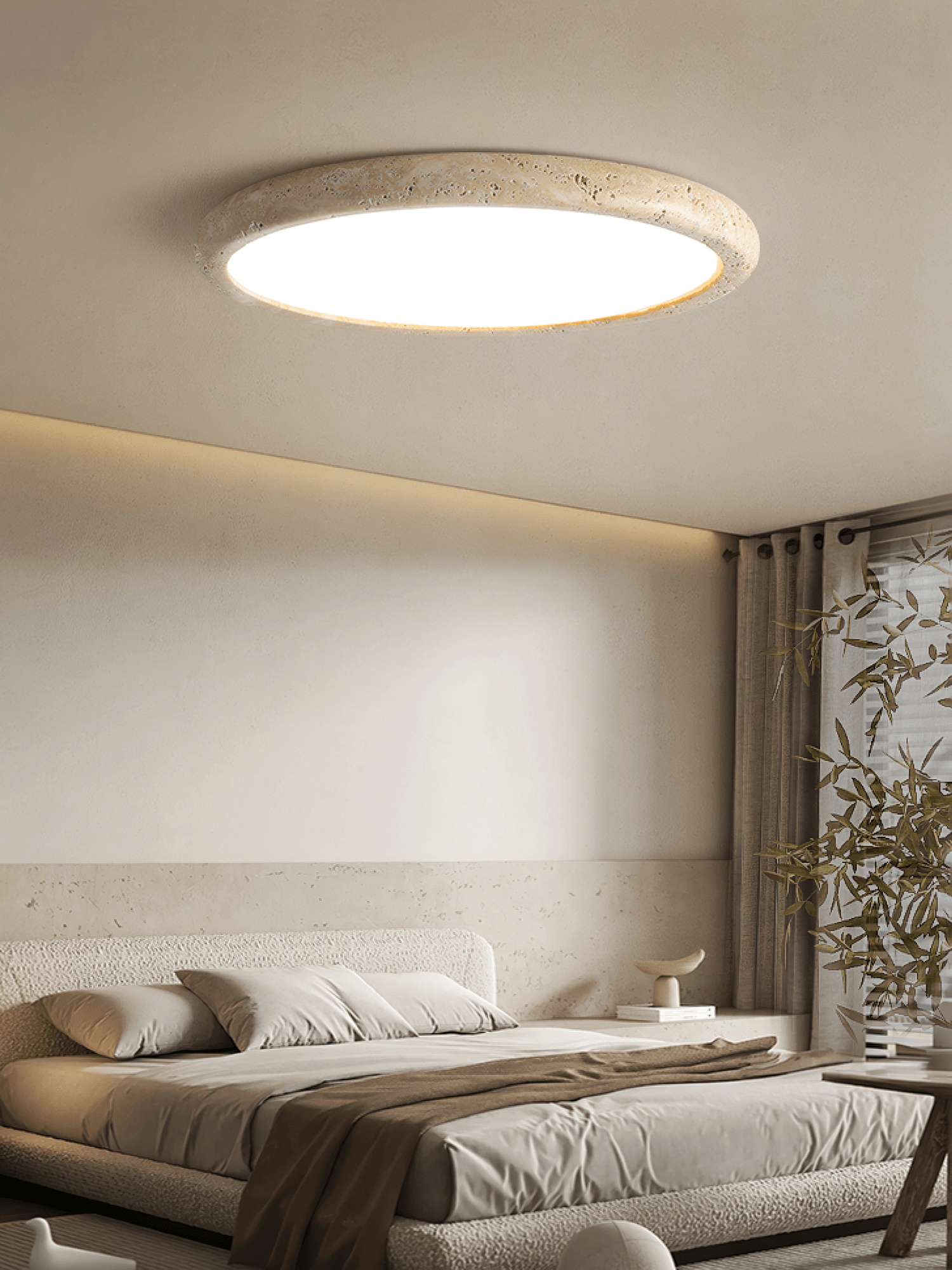 Freyza | Plafonnier à cadre annulaire Aurrina – Chambre et salon