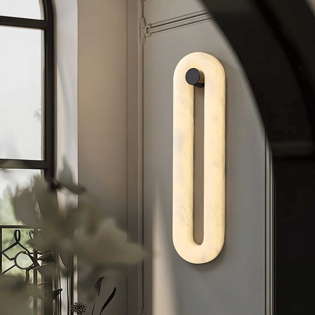 Freyza | Aurea – Applique murale moderne en albâtre pour chambre et couloir