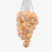 Freyza | Lustre suspendu Grapha en albâtre – Salle à manger, salon