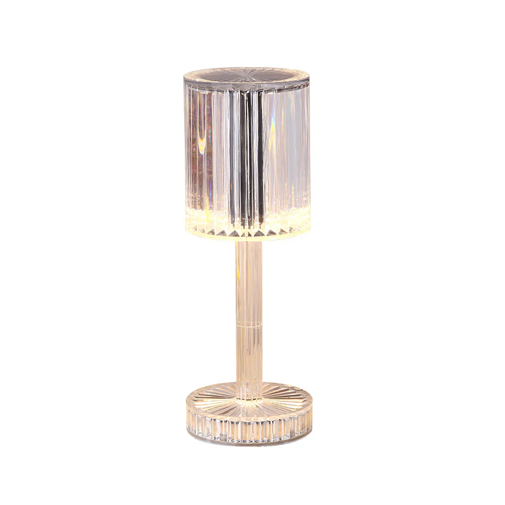 Luminara | Elegant Crystal-Inspired LED Table Lamp for Bedside or Desk 8
