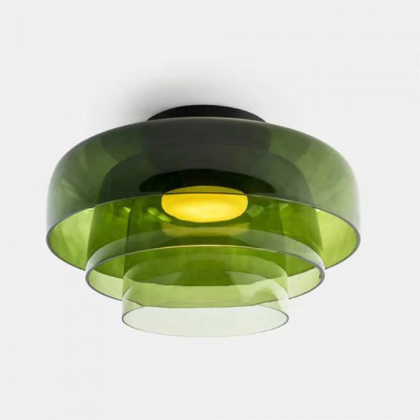Freyza - Nordic Morandi Glass Bowl Shaped Ceiling Lamp S183
