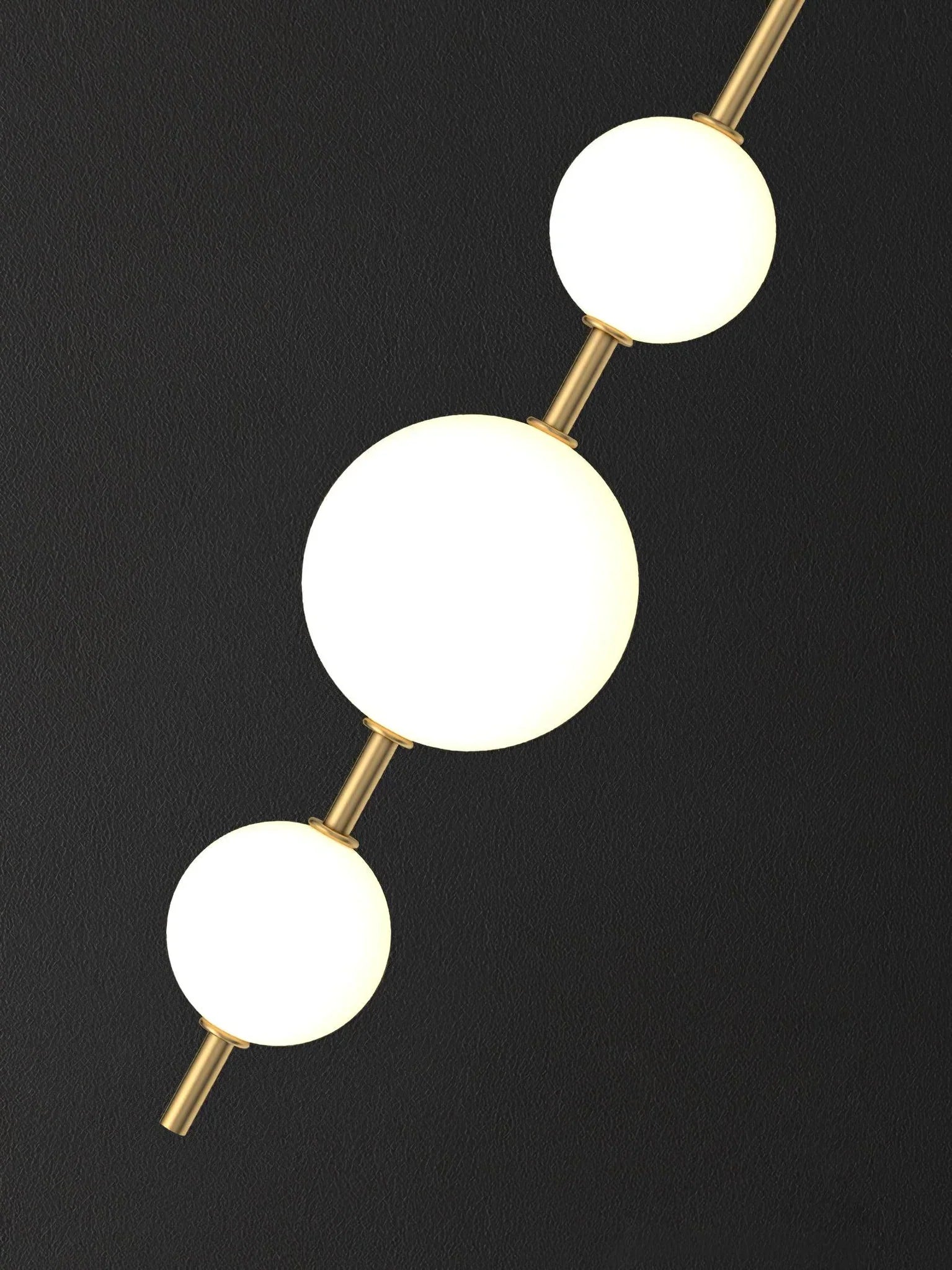 Freyza - Vertical Globe Wall Lamp