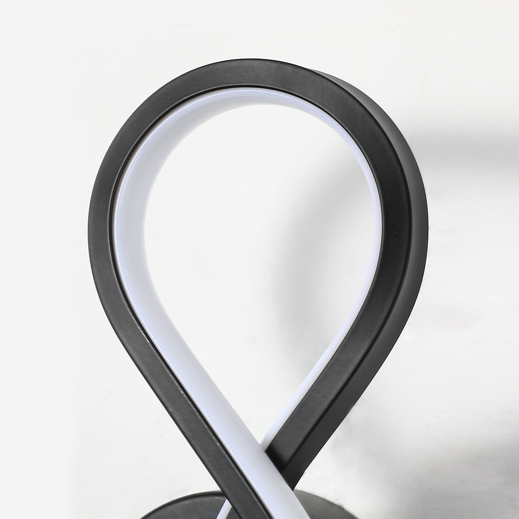 Freyza - Musical Note LED Wall Sconce – Modern Artistic Music Decor Wall Lamp (Black/White)