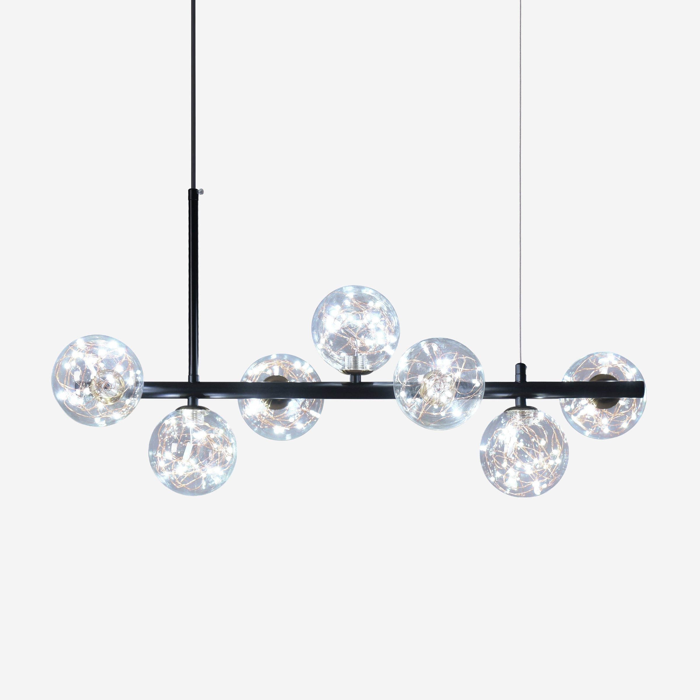 Freyza - Lightsin Cumulus - Modern Metal Chandelier with LED Starry Sky Effect