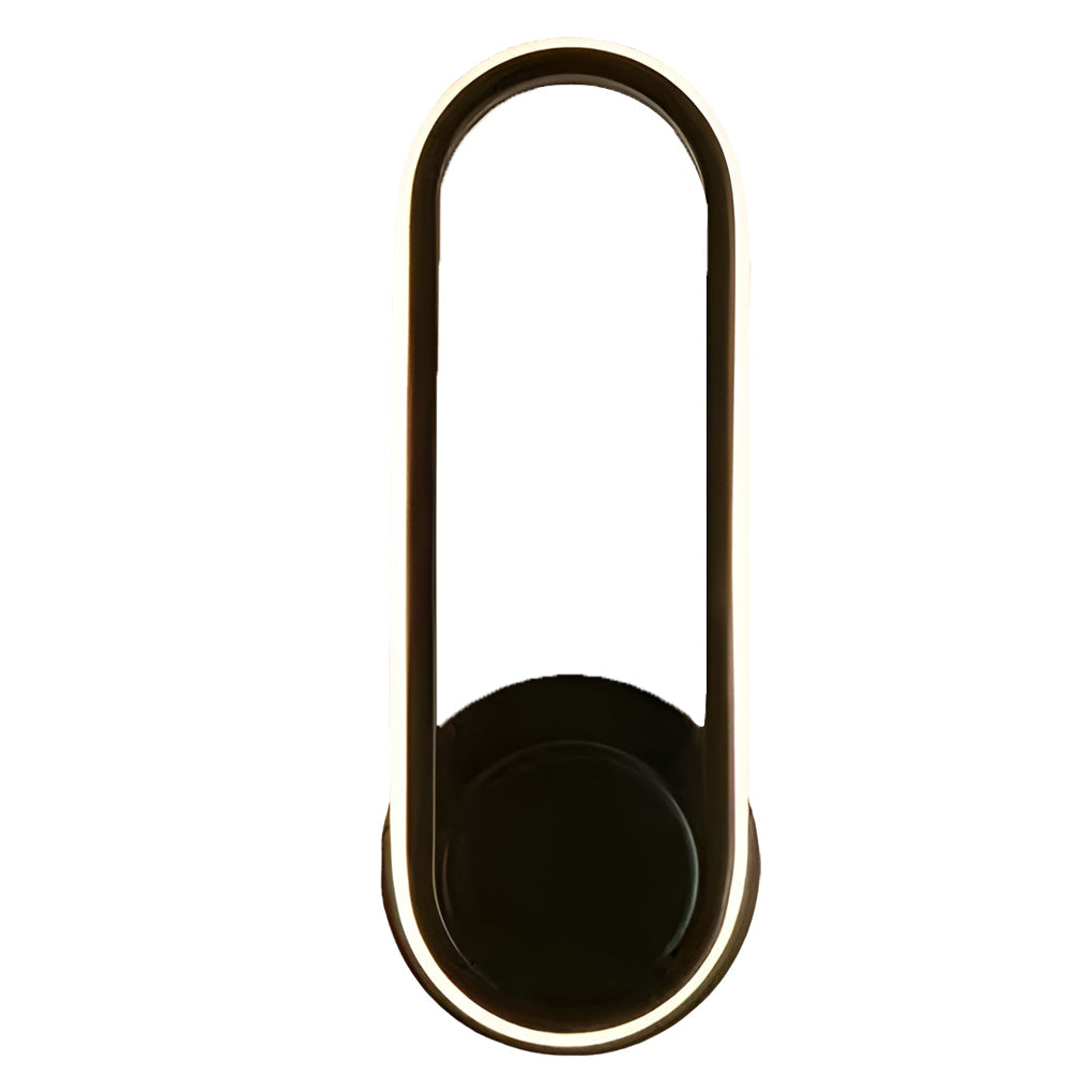 Freyza - Modern 330° Rotatable LED Nordic Wall Lamp – Adjustable Rounded Rectangular Sconce (Gold/Black/White)