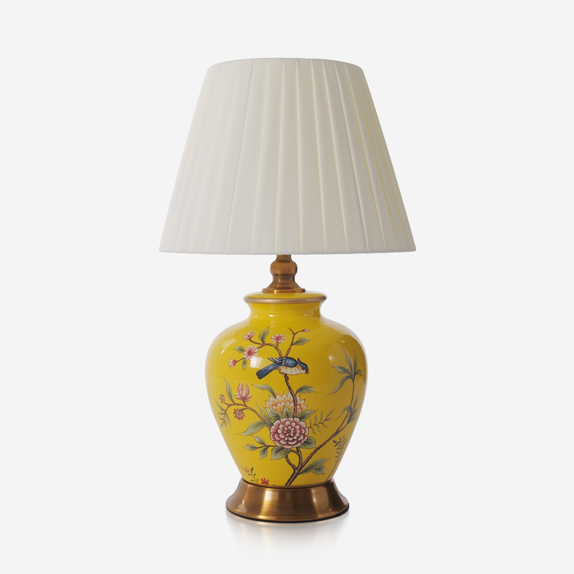 Ceramic Elegance | Timeless Hand-Painted Chinoiserie Table Lamp Collection 34