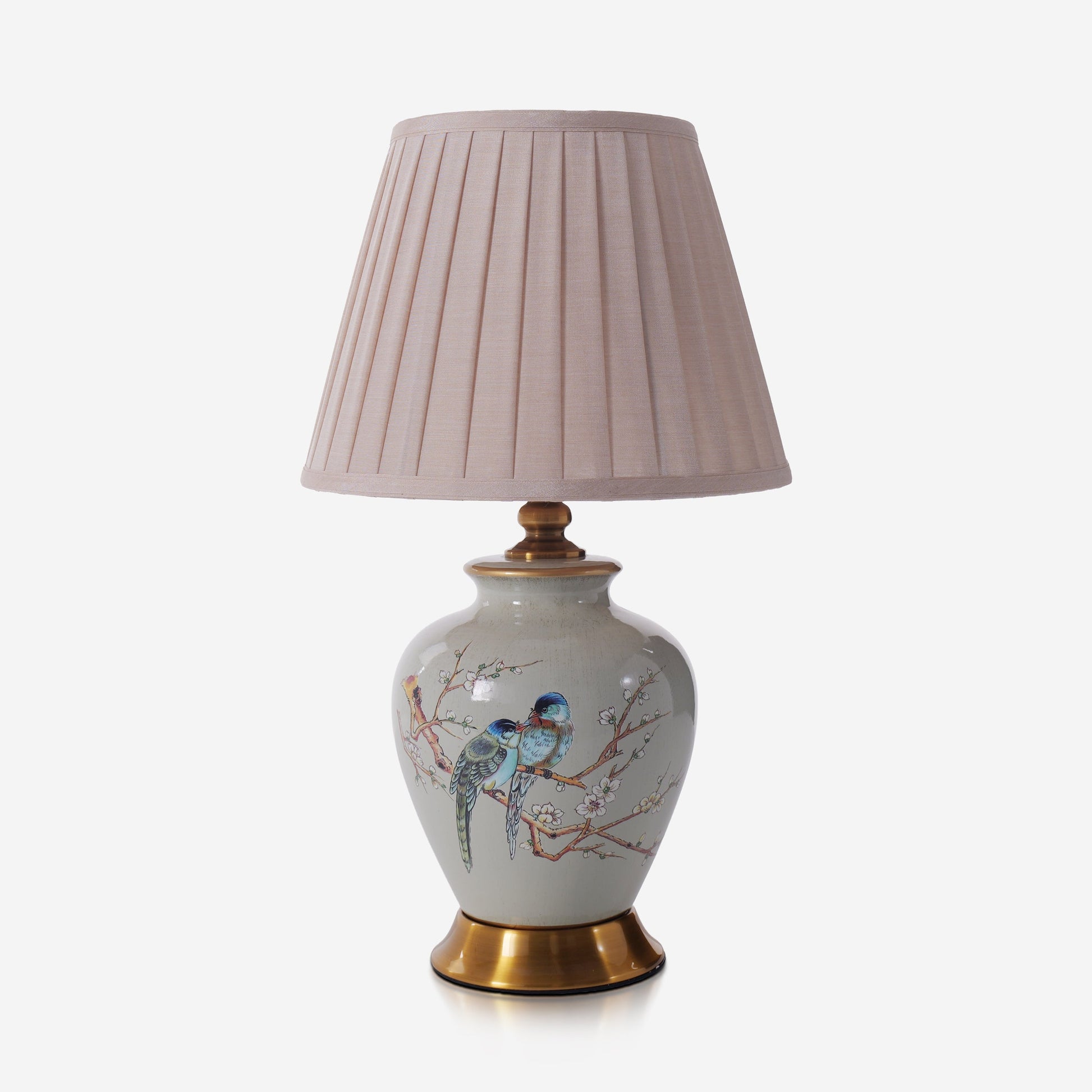 Ceramic Elegance | Timeless Hand-Painted Chinoiserie Table Lamp Collection 14