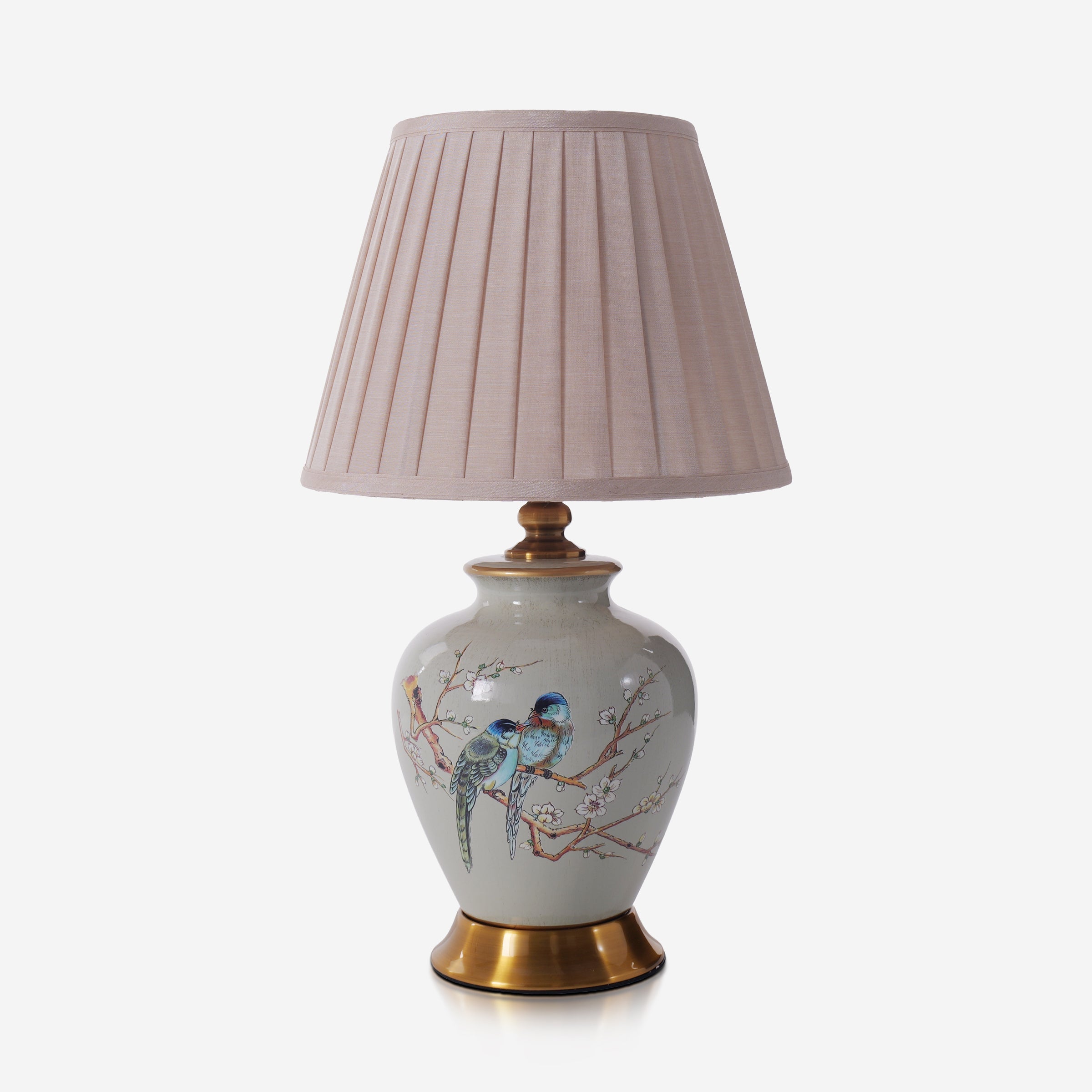 Ceramic Elegance | Timeless Hand-Painted Chinoiserie Table Lamp Collection 14