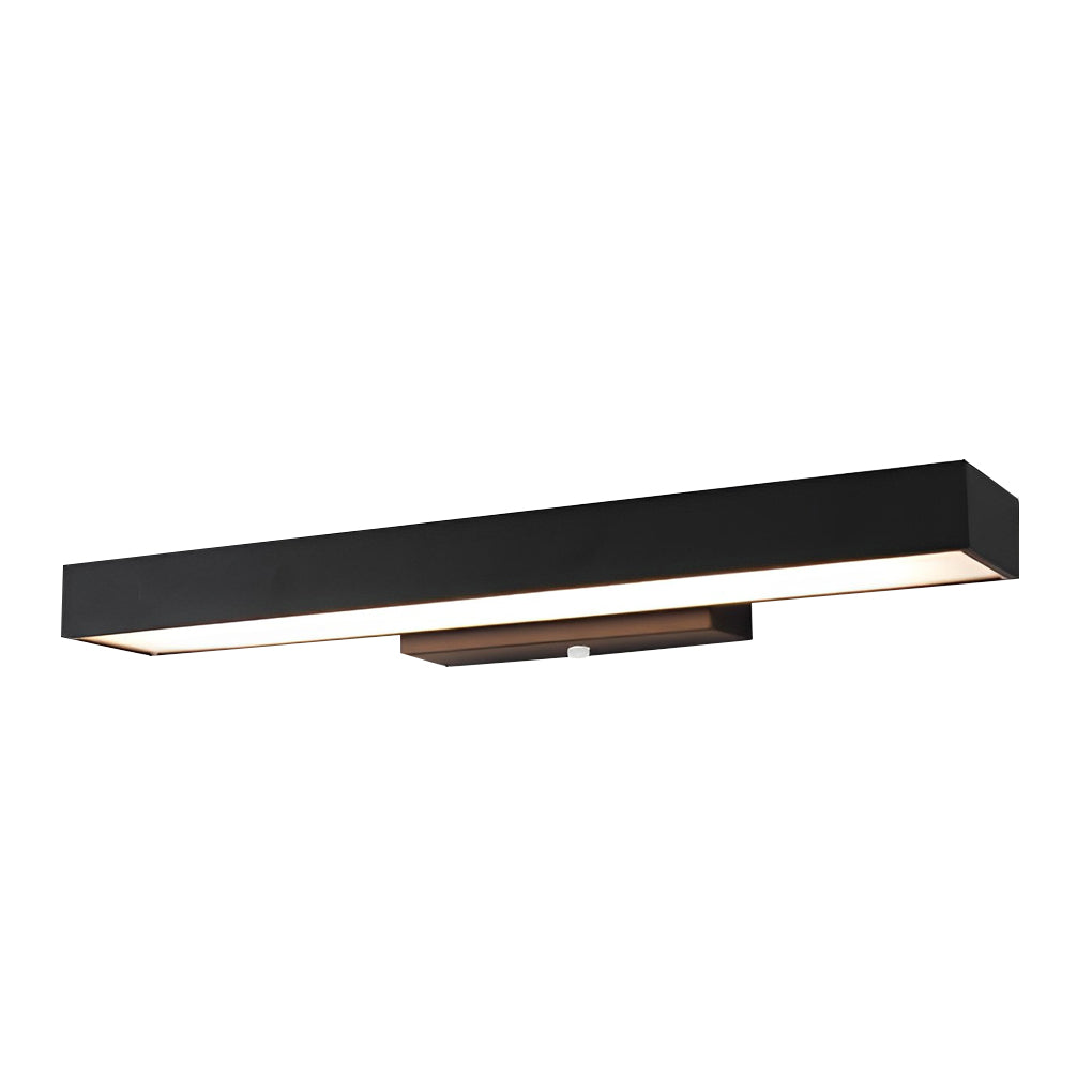 Freyza - Modern LED Outdoor Wall Sconce, Waterproof Stainless Steel, Black Finish, IP65 Exterior Fixture