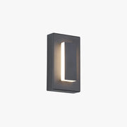 Freyza | Kasso Modern Square Bronze Outdoor Wall Light – Modern Garden Porch Exterior