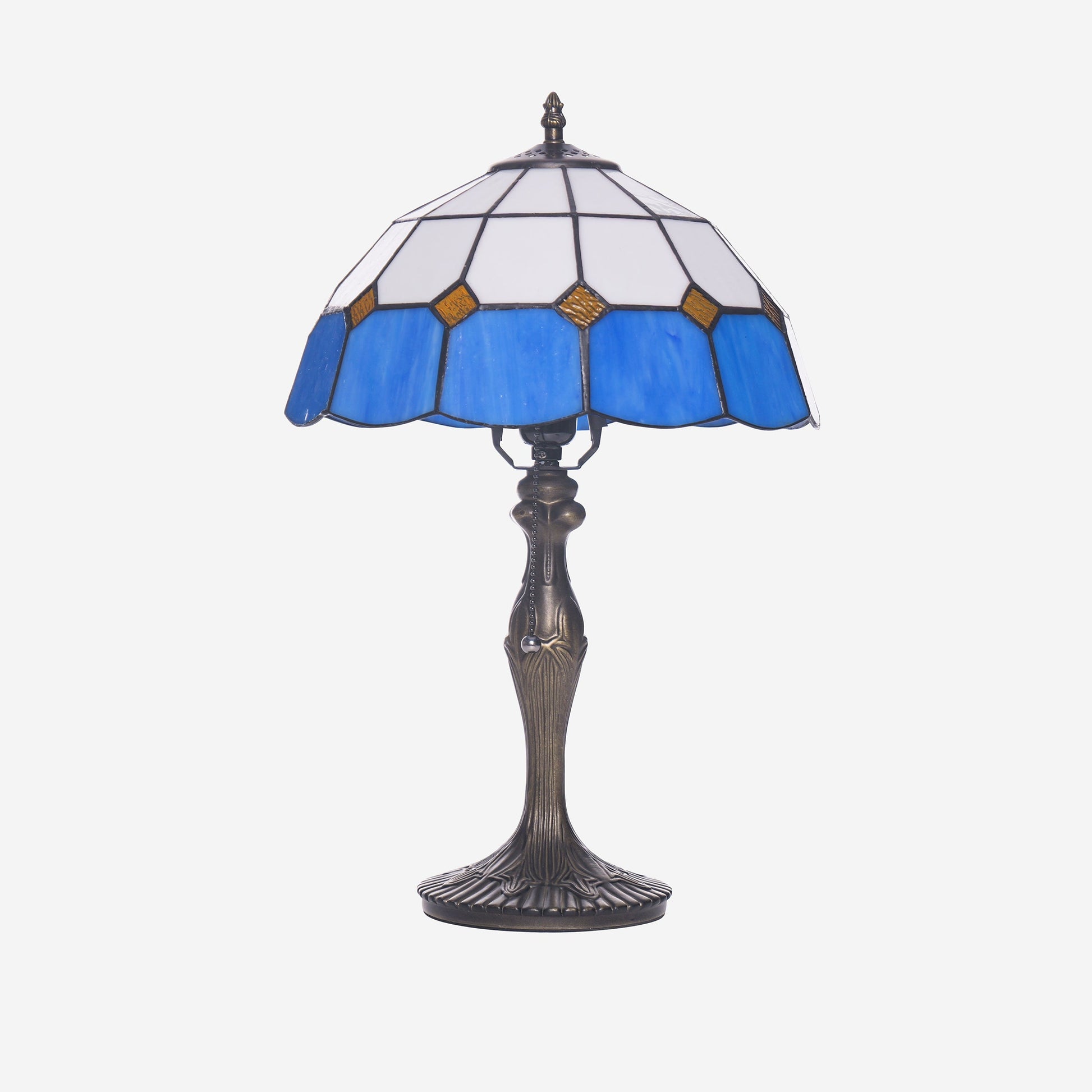 LuminaraCraft | Elegant Handcrafted Stained Glass Table Lamp 19