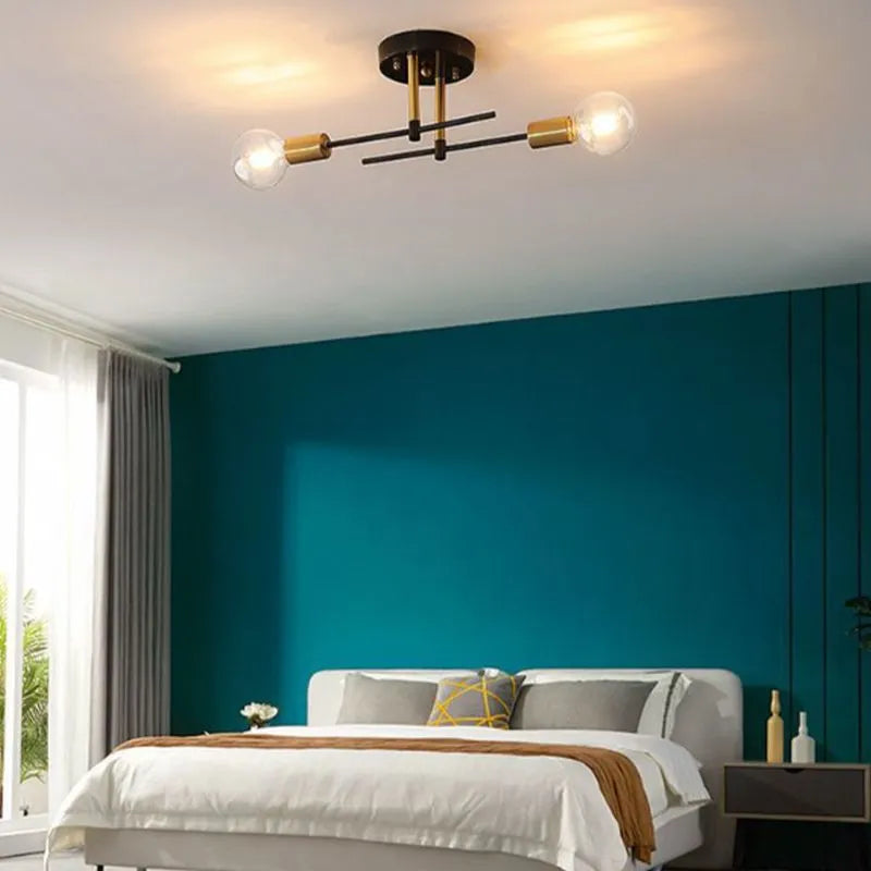 Freyza | Plafonnier affleurant en verre – Moderne pour chambre, couloir et cuisine
