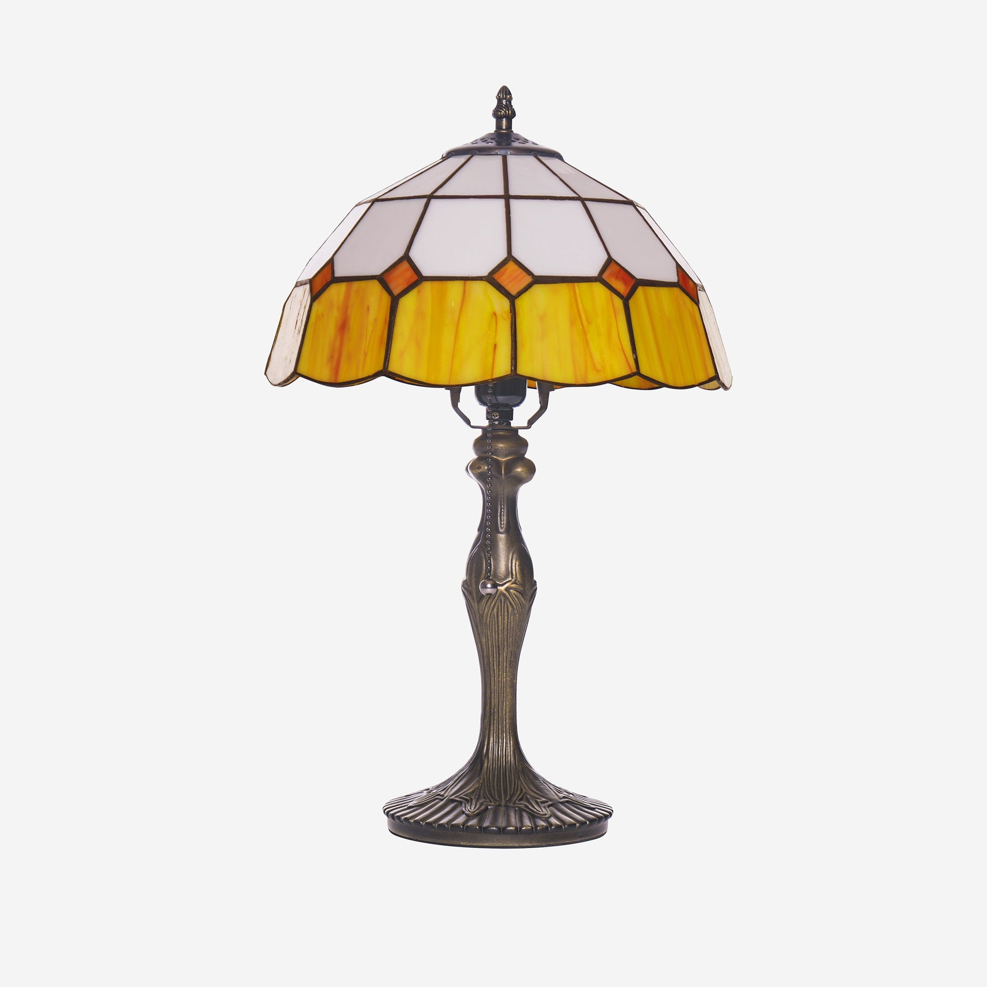 LuminaraCraft | Elegant Handcrafted Stained Glass Table Lamp 9