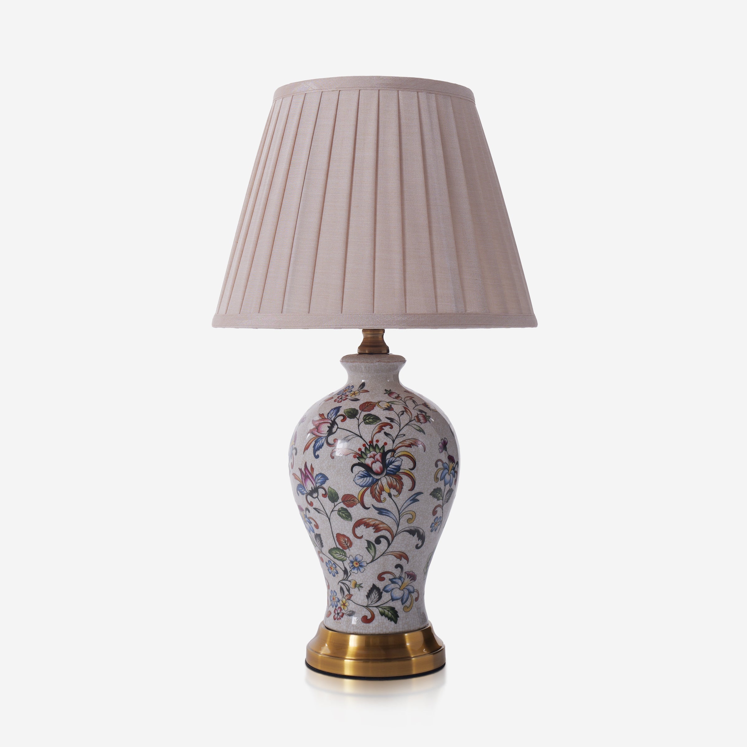Porcelain Elegance | Timeless Hand-Painted Chinoiserie Table Lamp 5