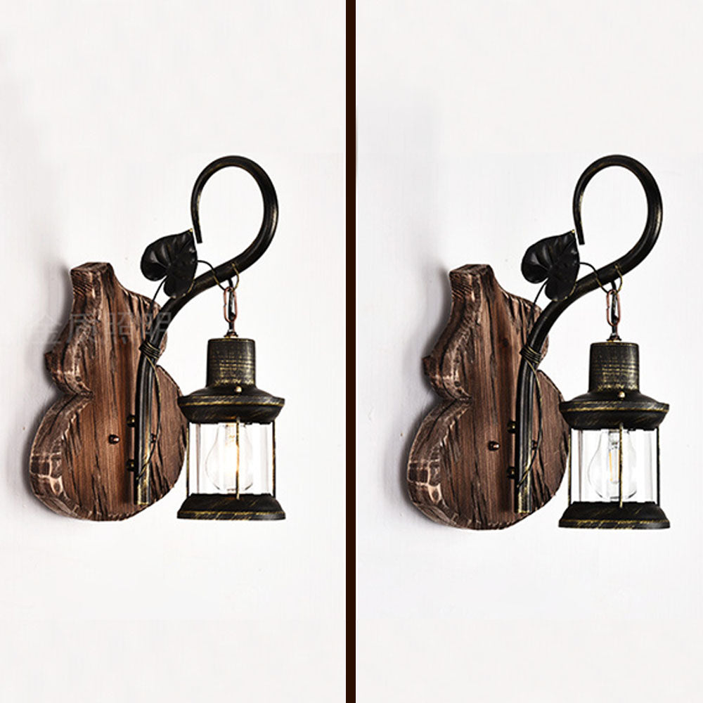 Freyza | Applique murale d’intérieur en bois – Chambre et salon vintage