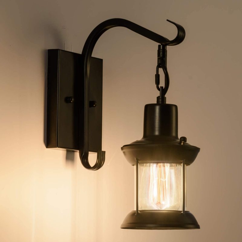 Freyza | Etra Industrial Style Indoor Wall Light – Industrial Bedroom Living Room