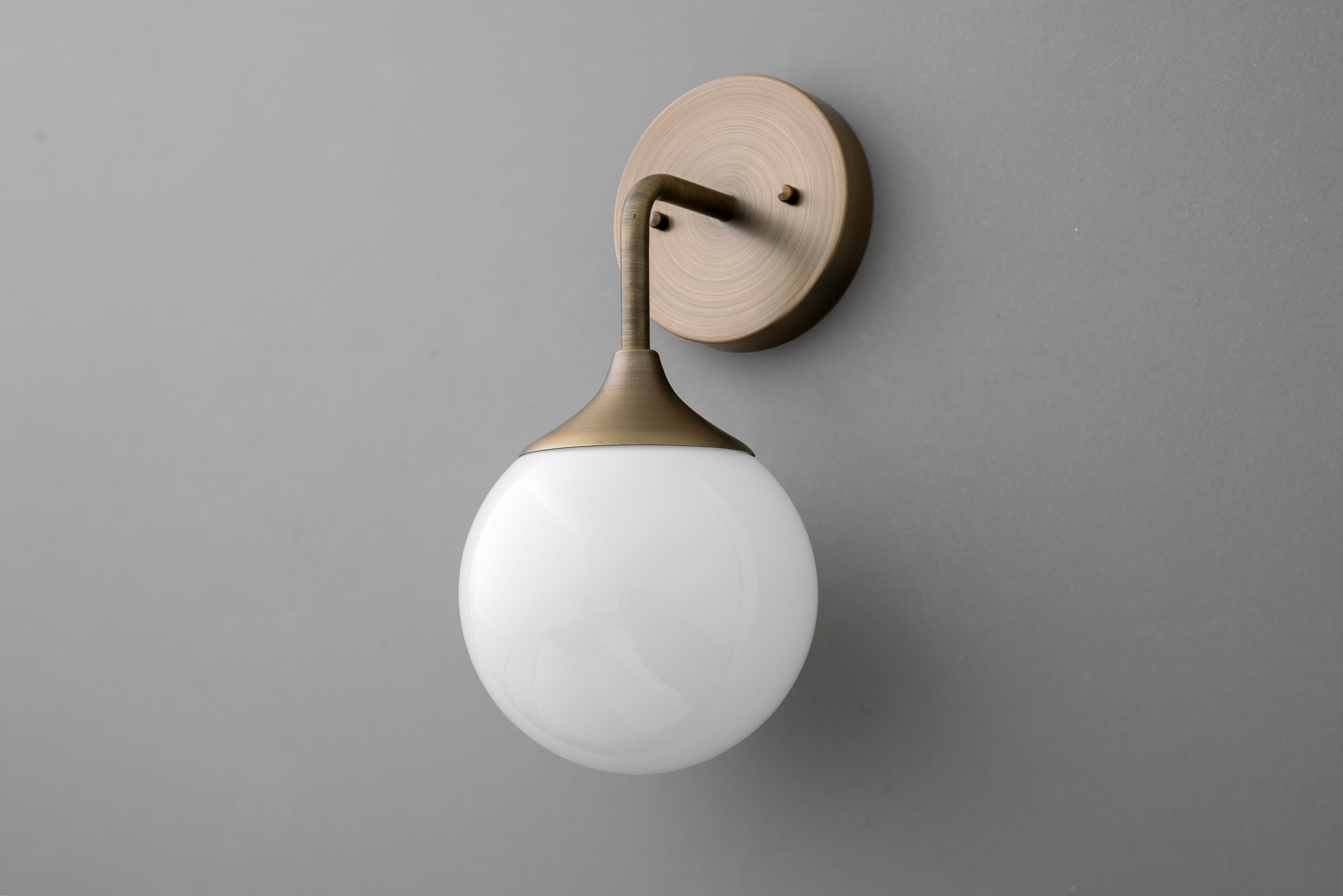 Freyza | Glass Wall Sconce – Contemporary Living Room Hallway