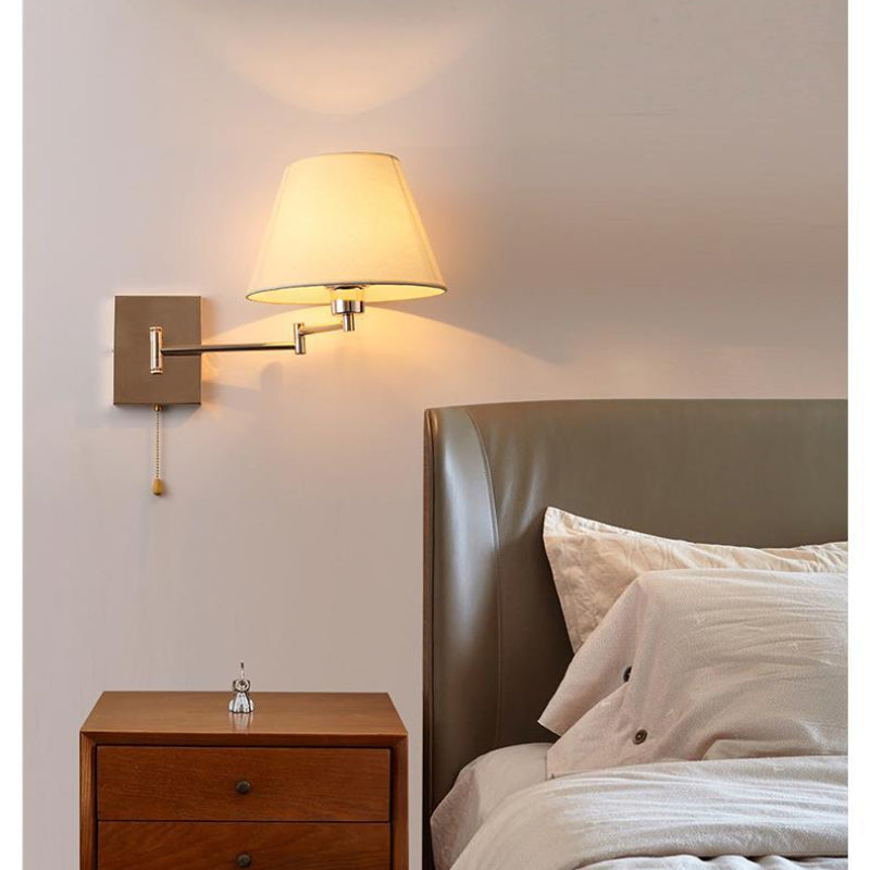 Freyza | Epoch Decorative Indoor Fabric Indoor Wall Light – Bedroom Living Room