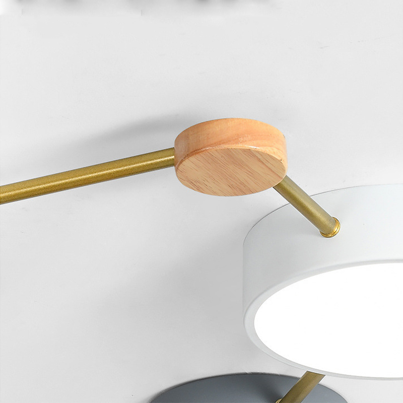 Freyza | Plafonnier blanc à montage encastré – Moderne pour chambre, couloir et cuisine