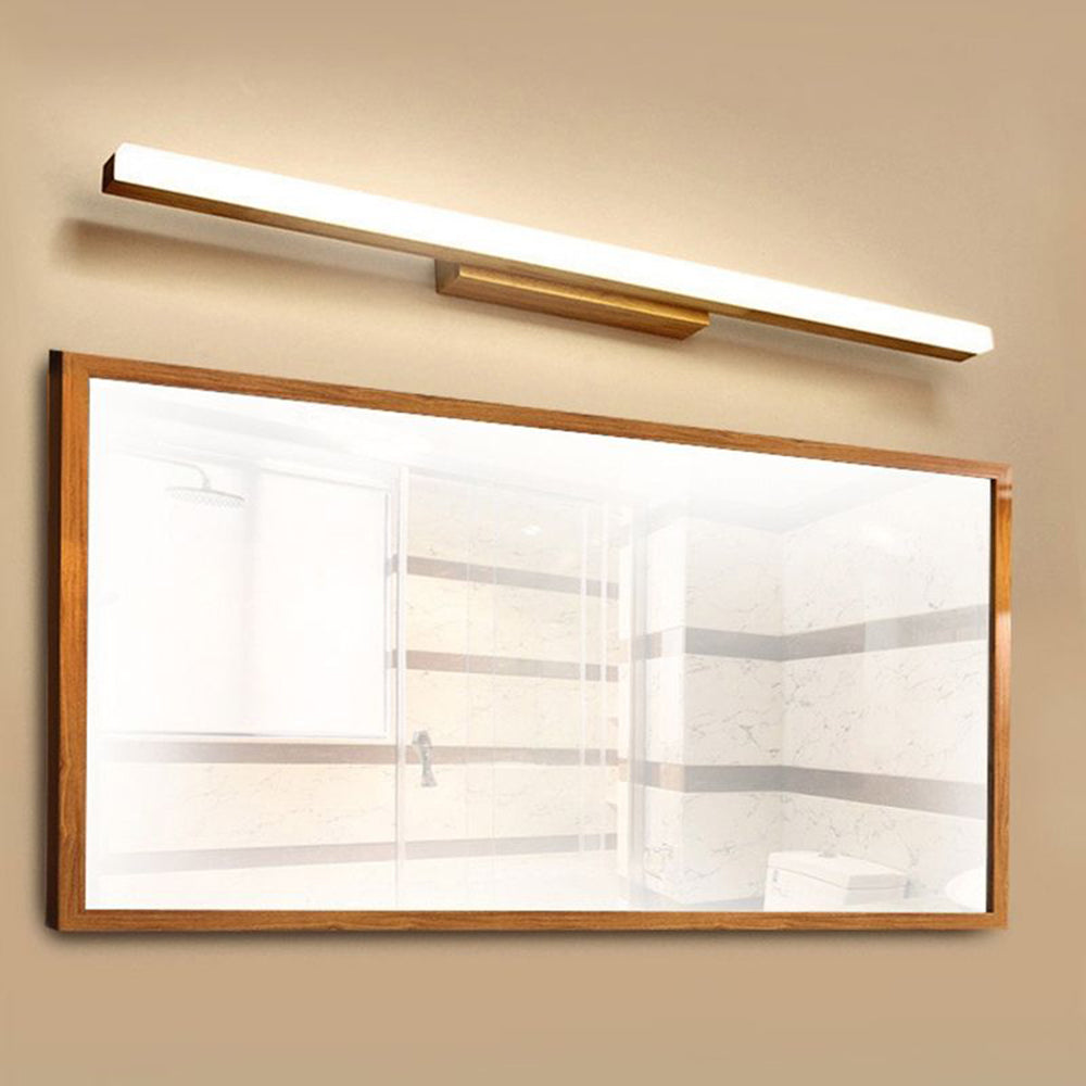 Freyza | Applique de salle de bains en bois – Miroir de salle de bains