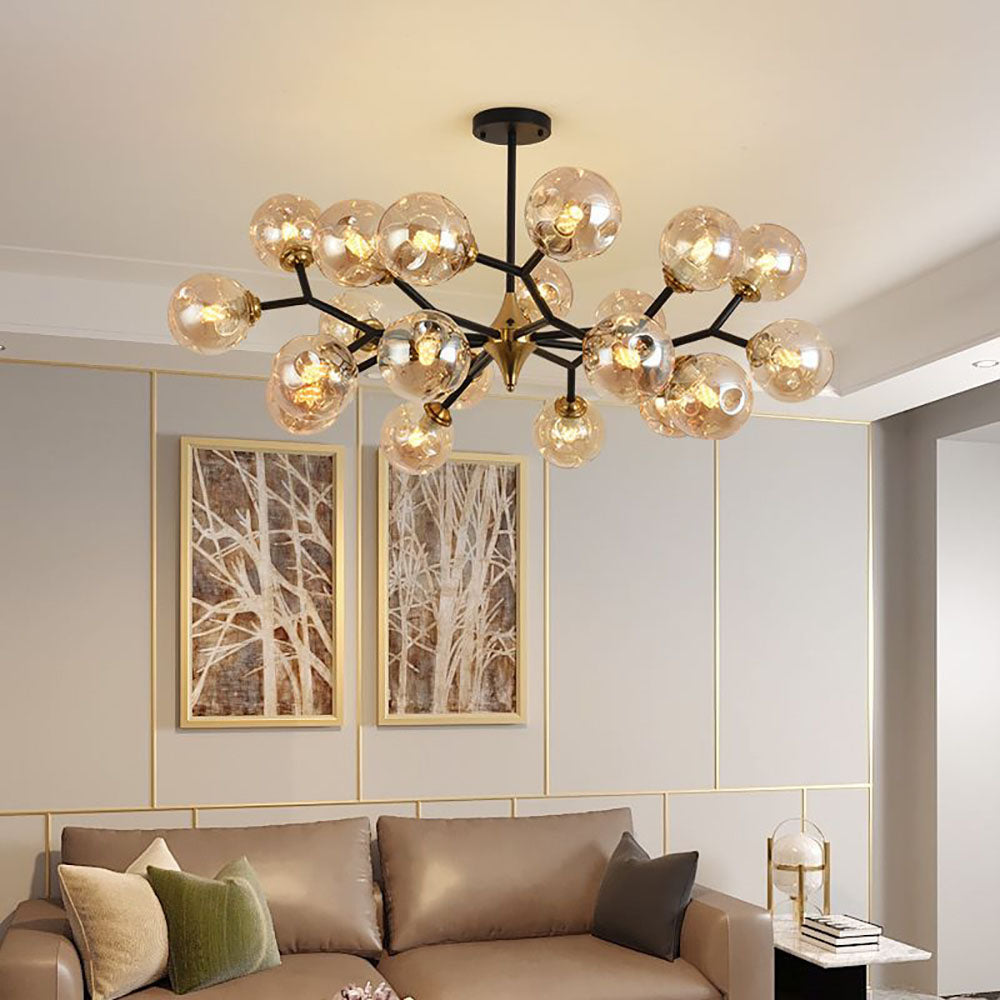 Freyza | Lustre en verre – Salle à manger et salon Art déco