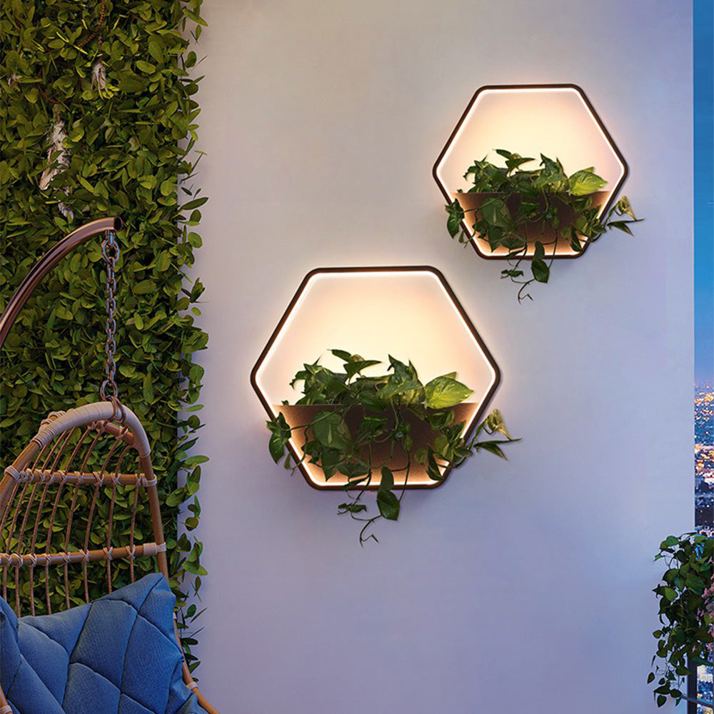 Freyza | Applique murale extérieure noire – Éclairage minimaliste pour jardin, porche et extérieur