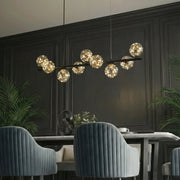Freyza - Lightsin Cumulus - Modern Metal Chandelier with LED Starry Sky Effect
