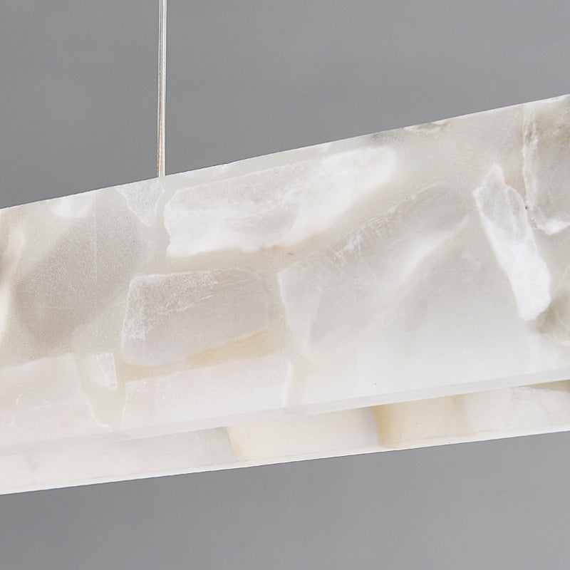 Freyza | Suspension en marbre blanc – Cuisine moderne et salle à manger