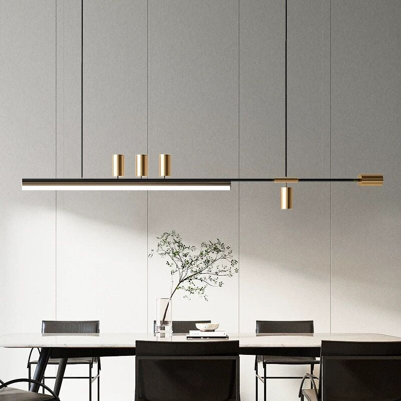 Freyza | Suspension noire – Cuisine moderne, salle à manger