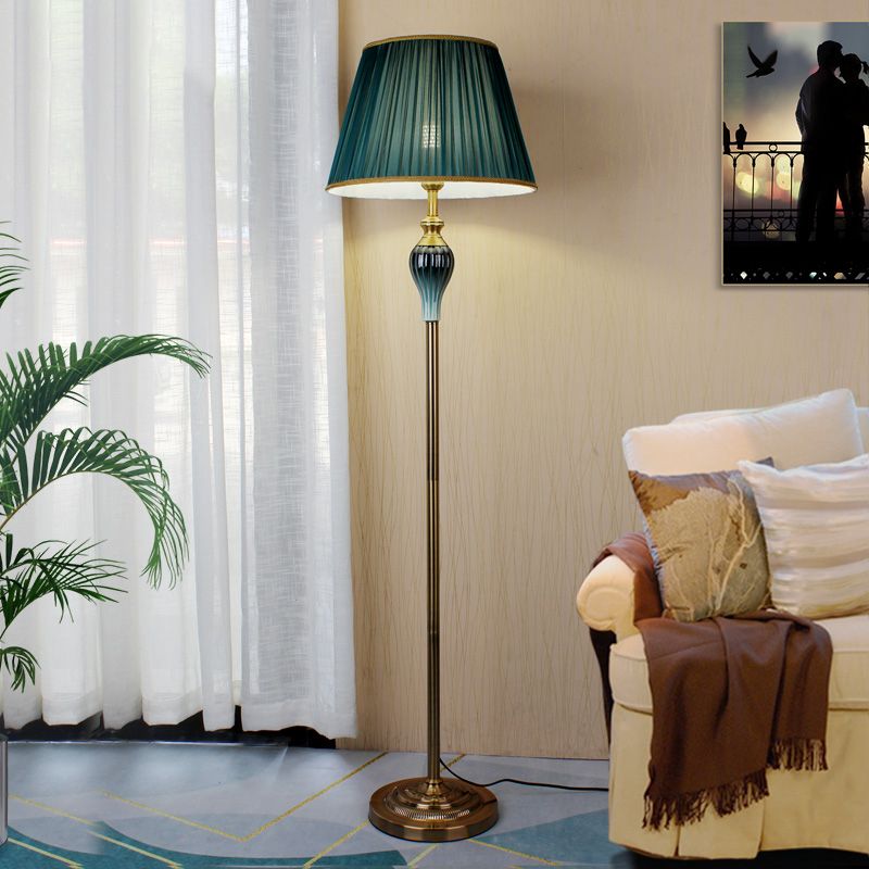 Freyza | Lampadaire en tissu à éclairage multiple – Salon Chambre à coucher