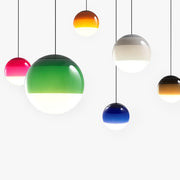 Freyza | Edith Colorful Glass Glass Pendant Light – Kitchen Dining Room