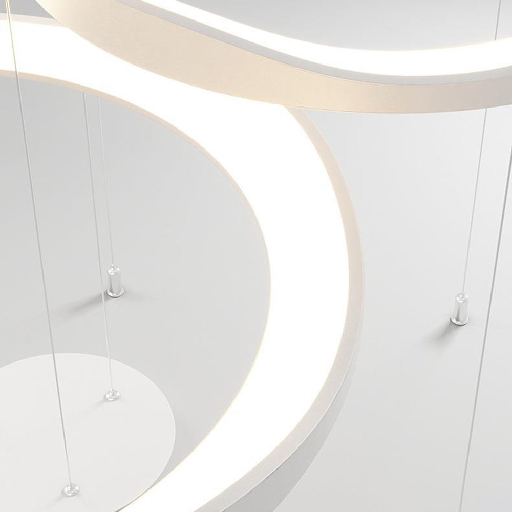 Freyza | Suspension noire et blanche – Cuisine moderne et salle à manger