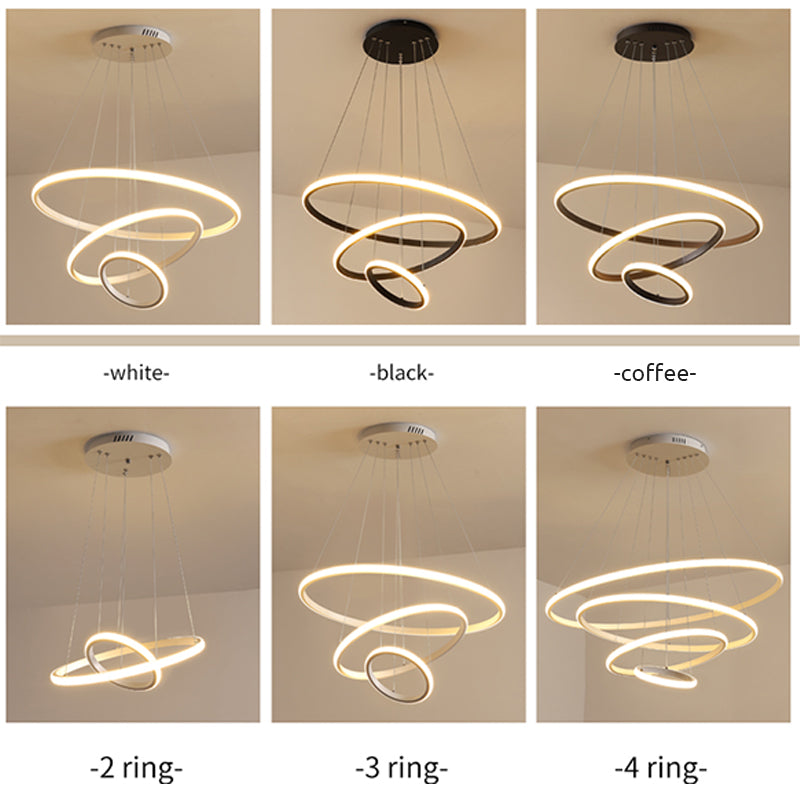 Freyza | Suspension annulaire moderne Zin – Éclairage moderne pour cuisine et salle à manger