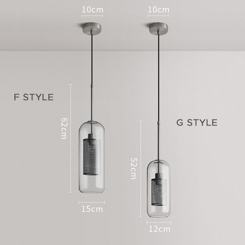 Freyza | Hessa Contemporary Golden Gold Glass Pendant Light – Contemporary Kitchen Dining Room