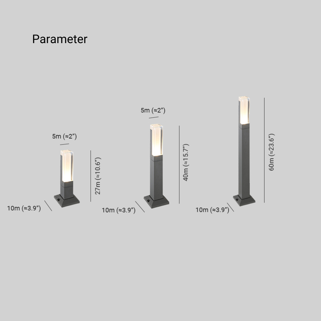 Freyza | Lampe d’extérieur noire – Éclairage moderne pour jardin, terrasse et extérieur