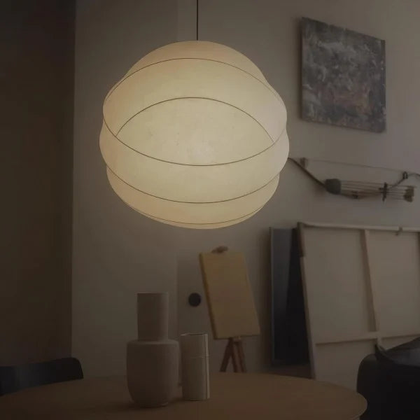 Freyza - Wabi-Sabi Fiber Cocoon Pendant Lamp M400