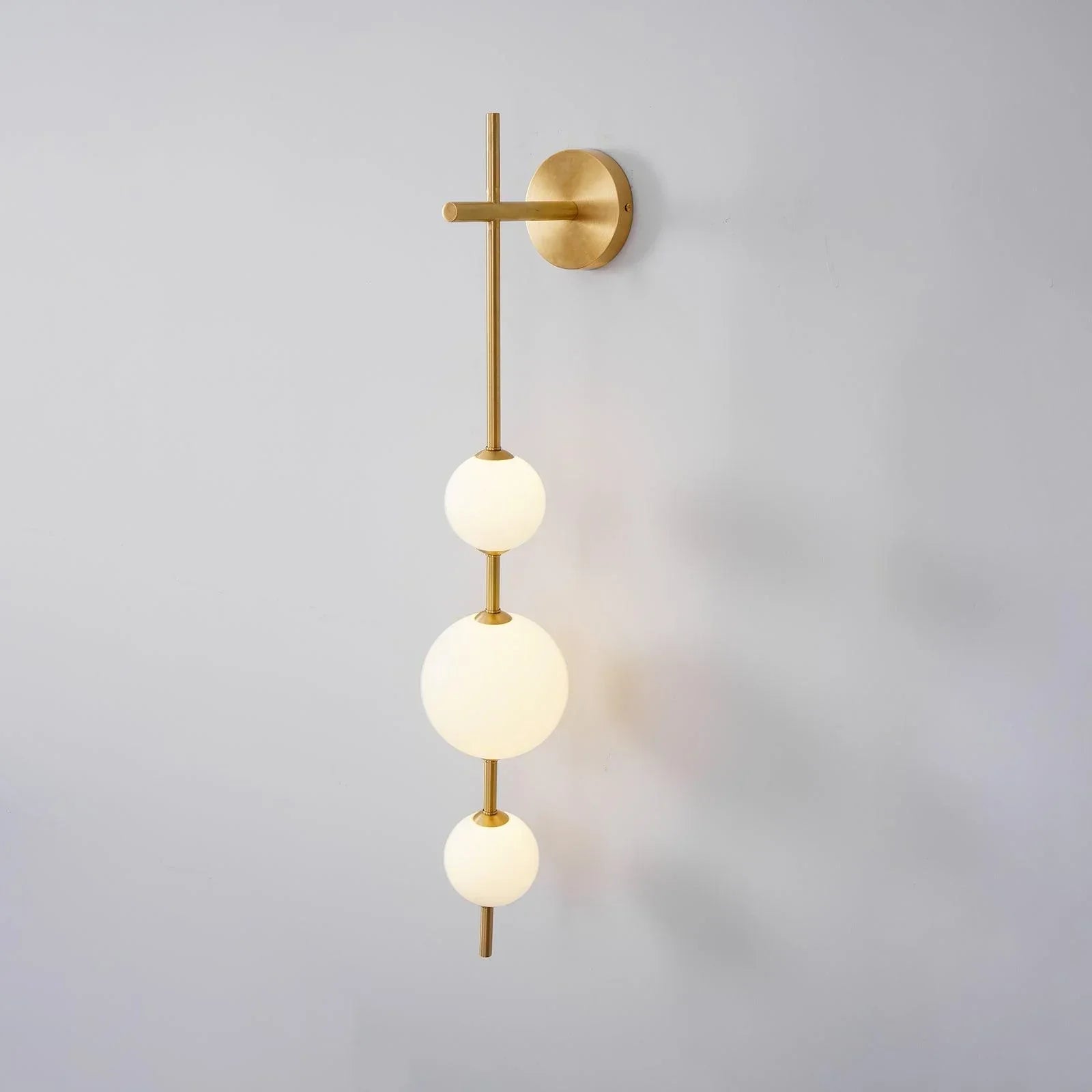 Freyza - Vertical Globe Wall Lamp