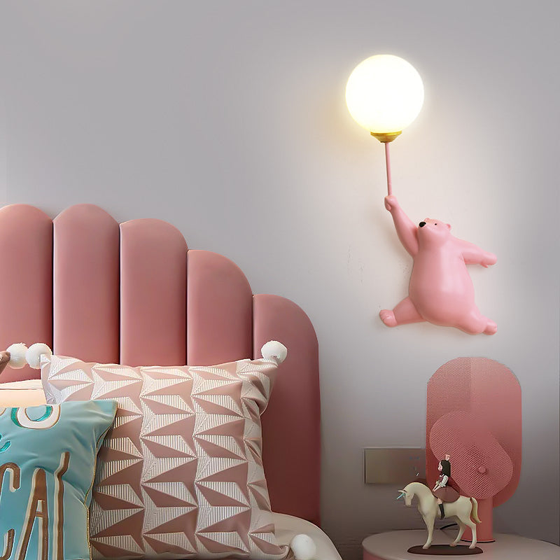 Freyza | Bear Balloon Wall Indoor Wall Light – Bedroom Living Room