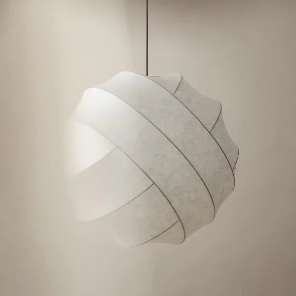 Freyza - Wabi-Sabi Fiber Cocoon Pendant Lamp M400