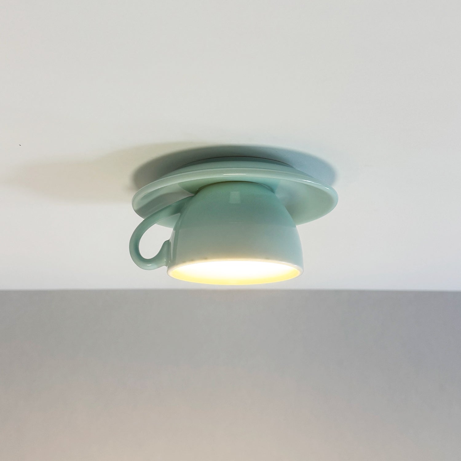 Freyza | Plafonnier encastré en céramique – Moderne, pour chambre, couloir et cuisine