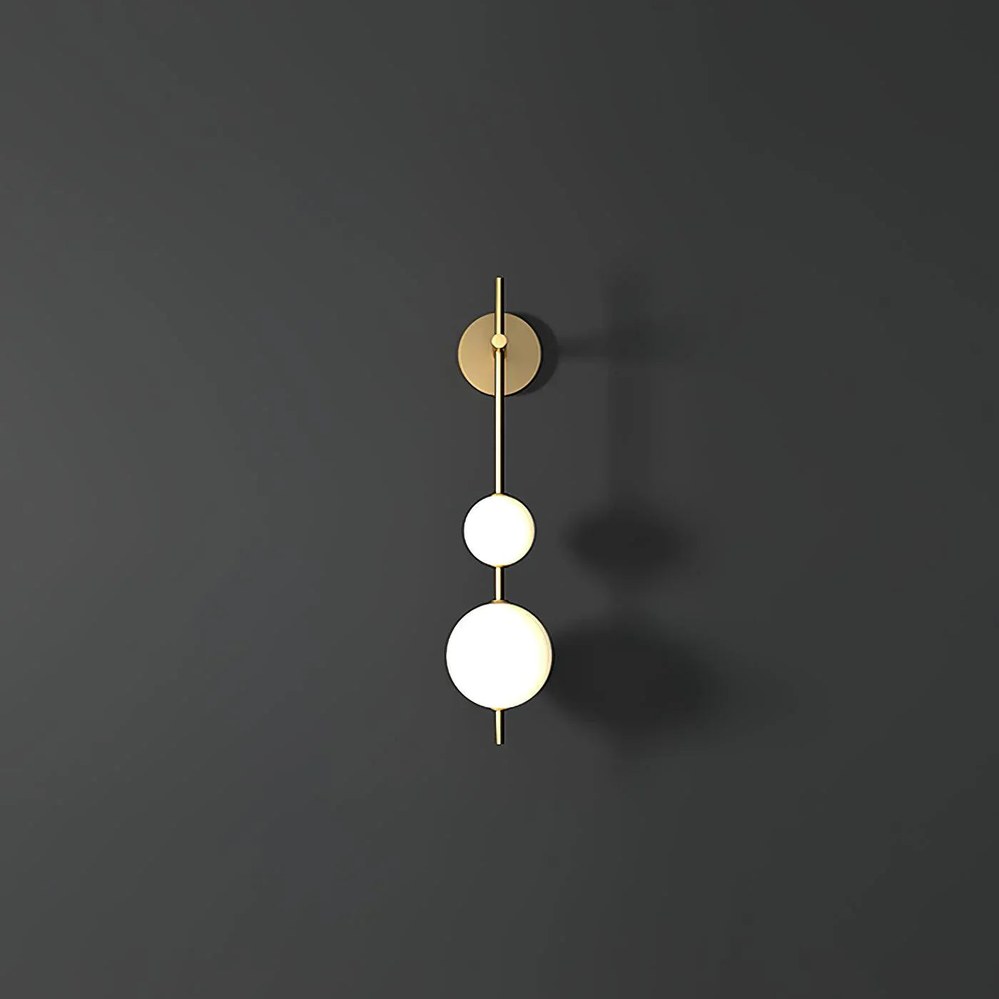 Freyza - Vertical Globe Wall Lamp