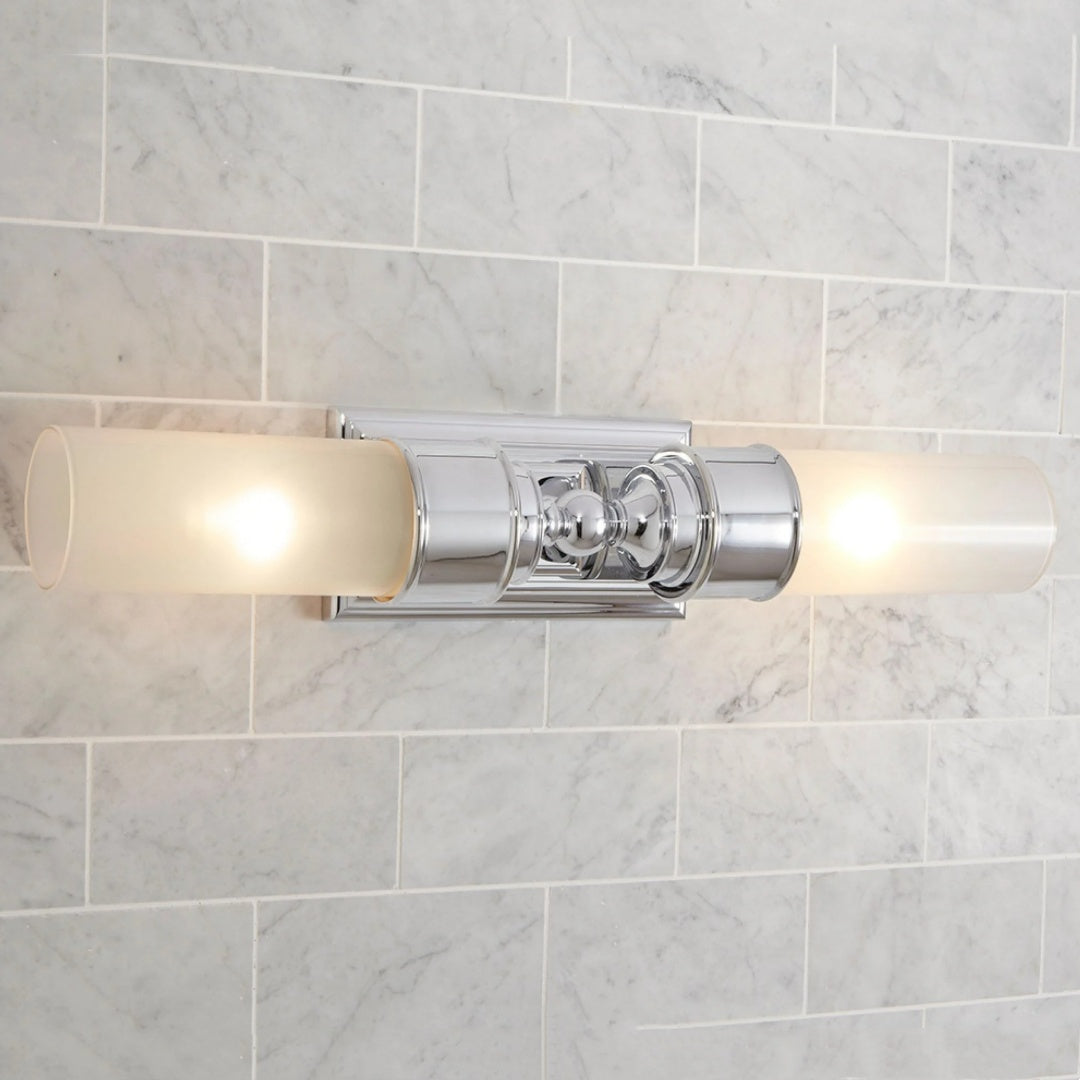 Freyza | Glass Wall Sconce – Contemporary Living Room Hallway