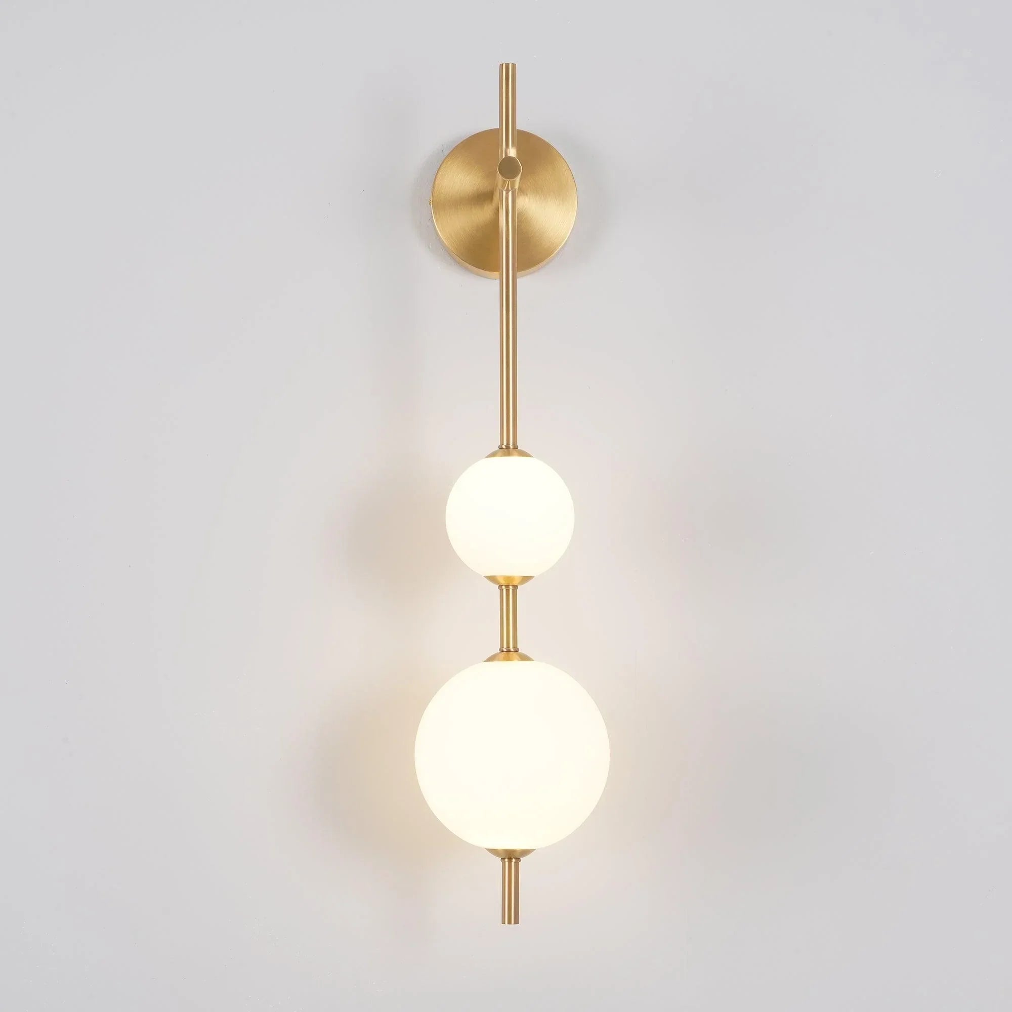 Freyza - Vertical Globe Wall Lamp