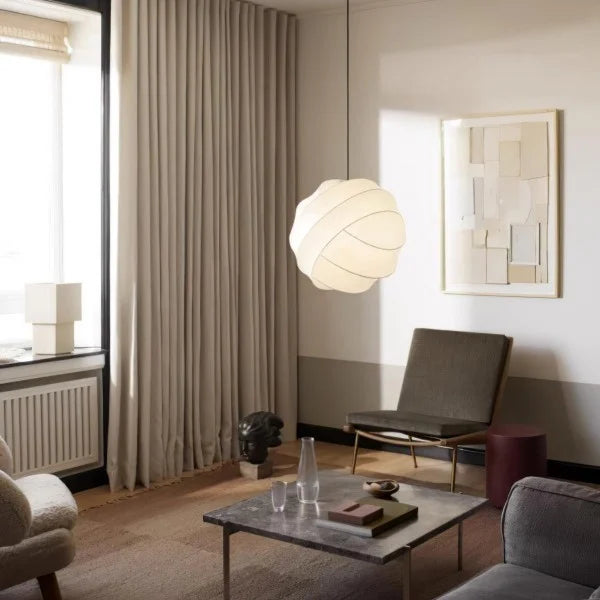 Freyza - Wabi-Sabi Fiber Cocoon Pendant Lamp M400
